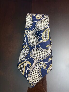 ✨ CELINE Paris Silk Tie – Vintage Designer Classic ✨